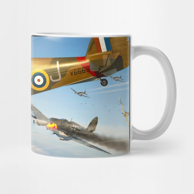 Hawker Hurricane Defender by Aircraft.Lover